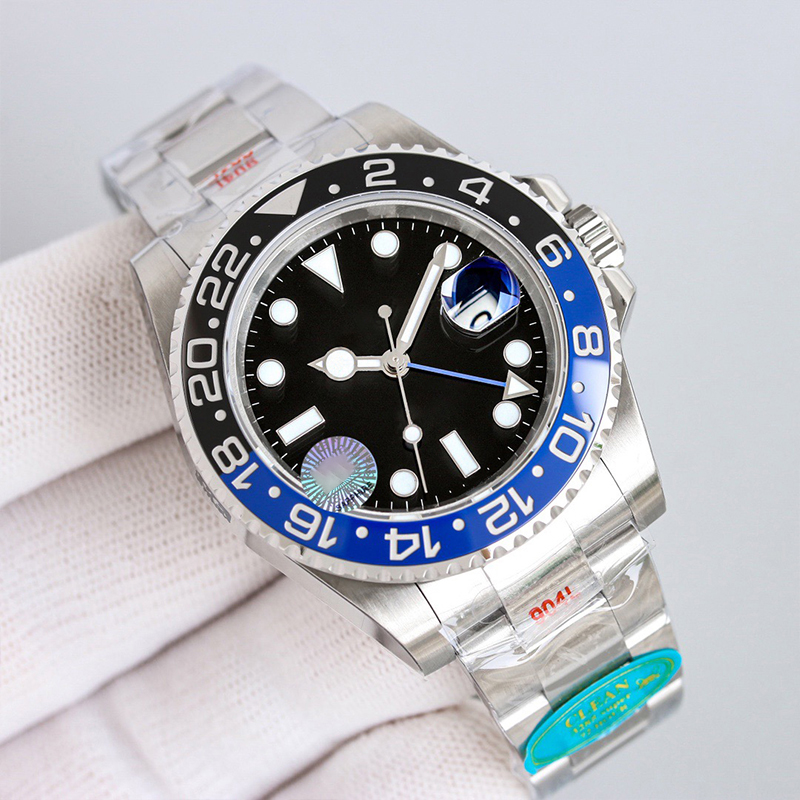 Top Mens Designer Watches Men High Quality CLean Factory V3 Automatic Cal.3285 Movement Ceramic Bezel Luminous Diving 100M Wristwatch Watch aaa