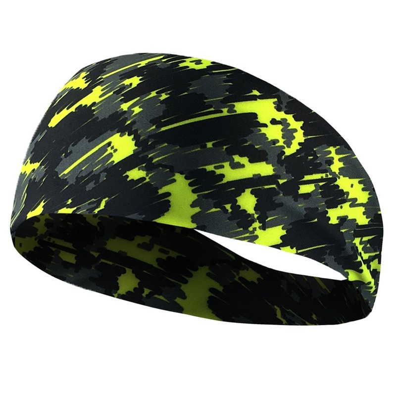 1Pcs Ultra-Thin Sports Sweatband Breathable Absorbent Headband Sweat Hair Head Band Soft Smooth Outdoor Sport Yoga Headband