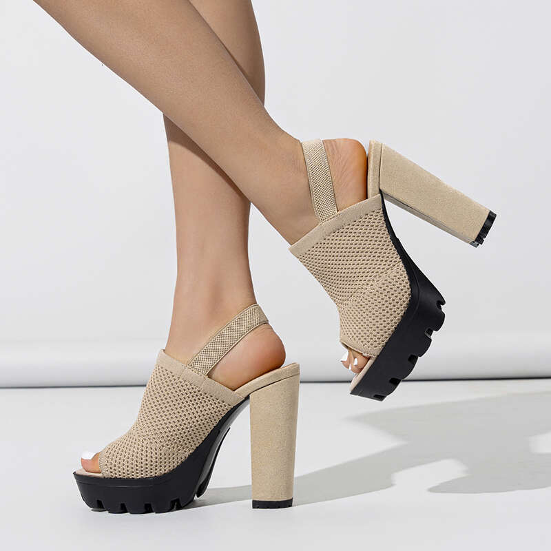 New Spring Winter Women Pumps Quality Buckle European Ladies Shoes PU High Heels Woman Boots Fast Delivery Platform