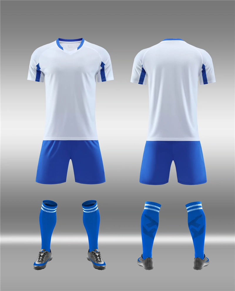 Football Jersey Sets Kids Men Soccer Tracksuit Boys Women Football Training Uniform Adult Team Sportswear Print Name Number Logo