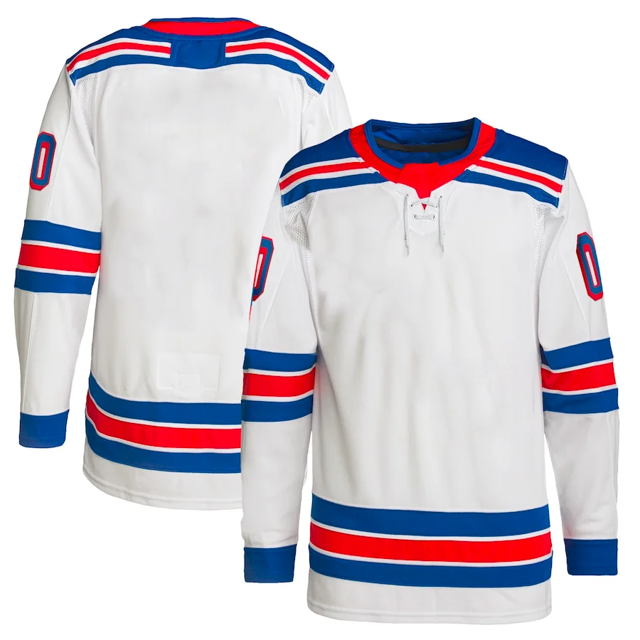 Customize Hockey Jersey America New York Ice Hockey Jersey Your Name Your Number Stitched Letters Numbers Sport Sweater S-5XL