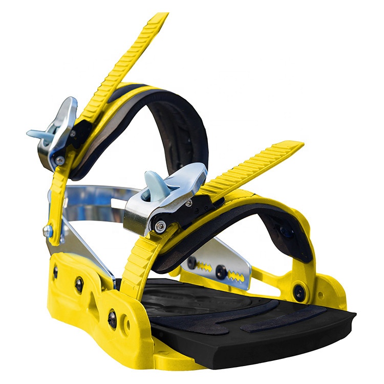 Brand new design hot sale all size from S to L adult snowboard boots bindings with ratchet buckles strap