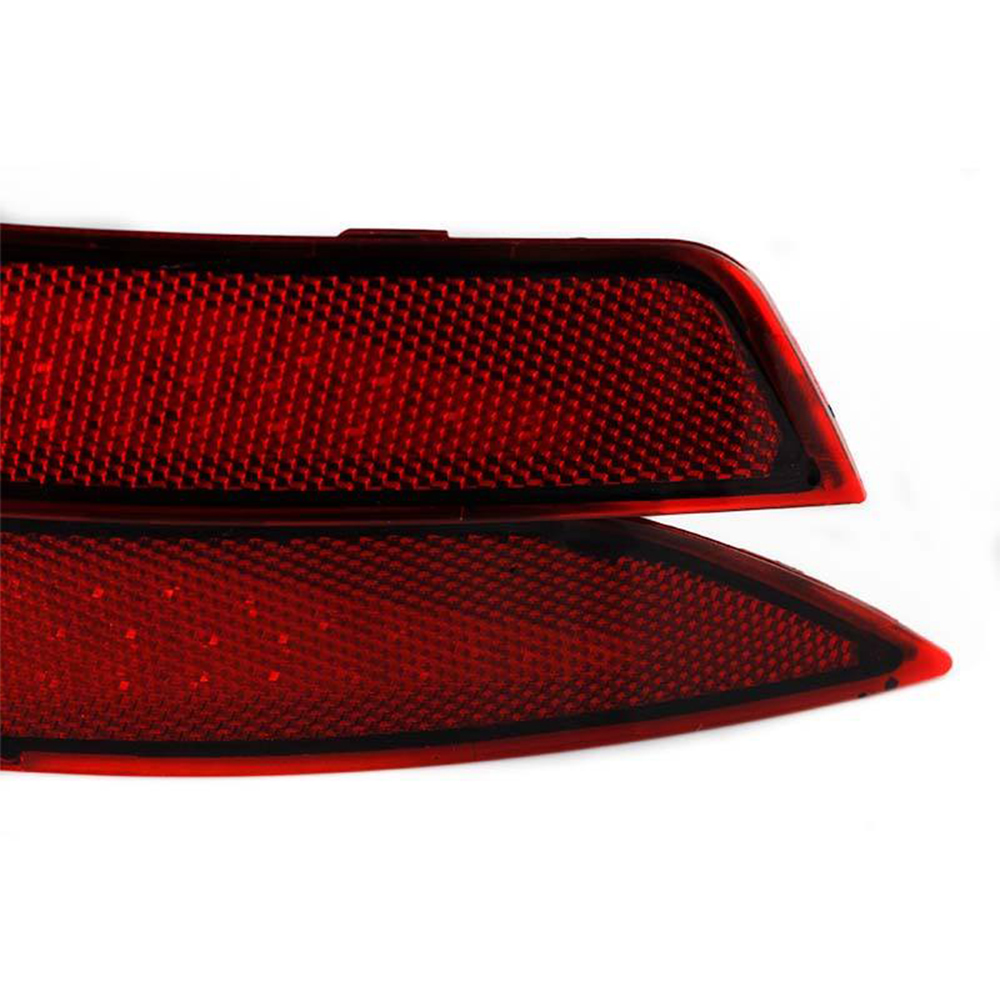 OKEEN 2pcs LED Rear Bumper Reflector Light For VW Jetta Mk6 2012 2013 2014 2015 Car Driving Brake Light Auto Rear Tail Light 12V