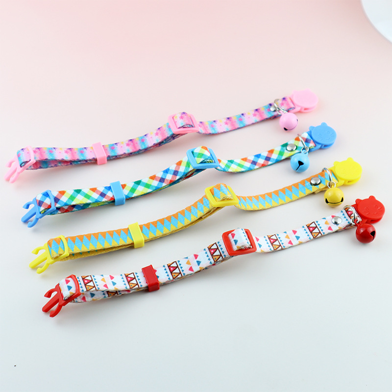 Airtag Cat Collar with Bell Adjustable Breakaway Pet Collars Safety Buckle & Silicone Air Tag Holder Case with Airtag Pet Collar