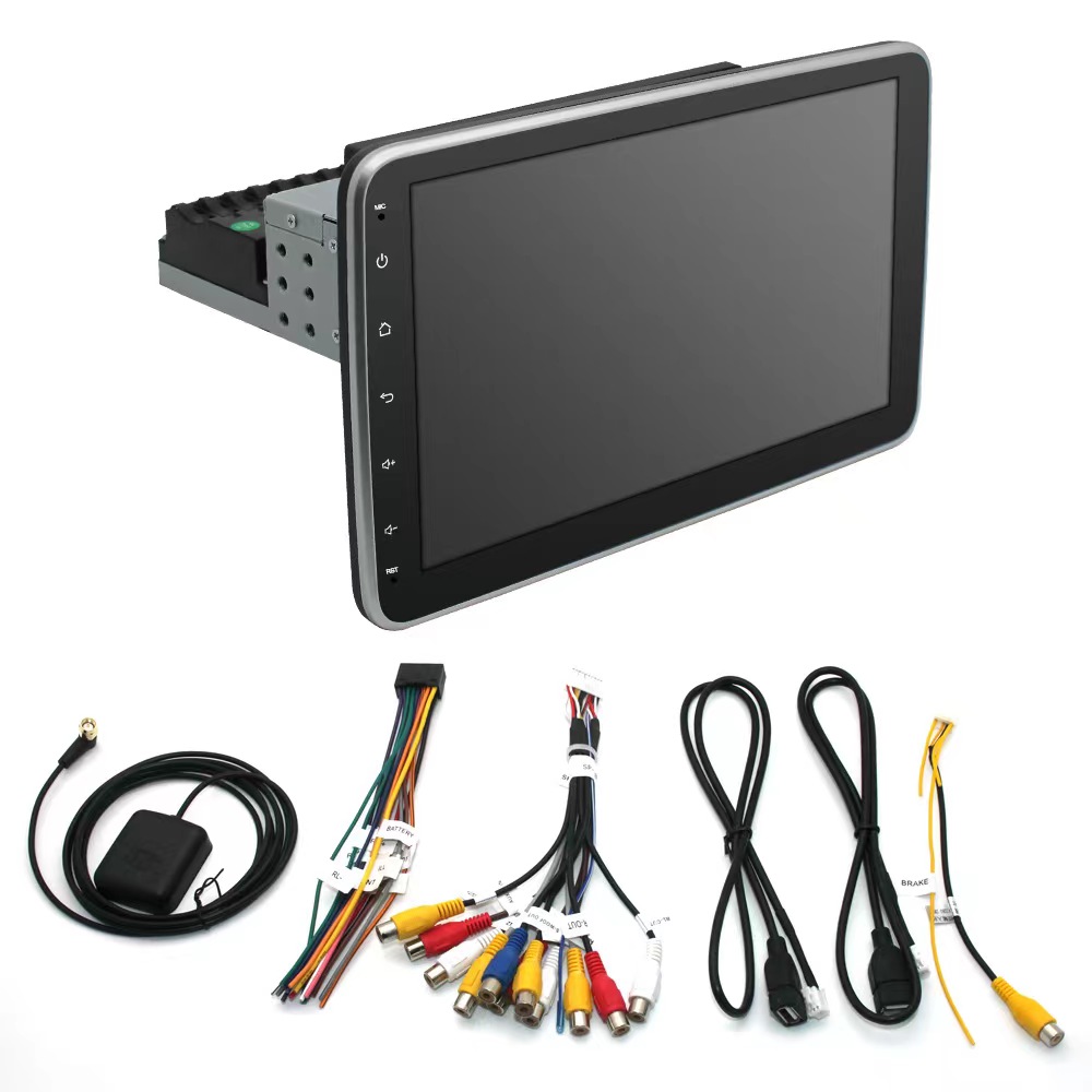1 Din Android 12 Car Multimedia Player Autoradio Stereo Carplay 10 Inch Touch Screen Video GPS WiFi MP5 Player Auto Radio FM