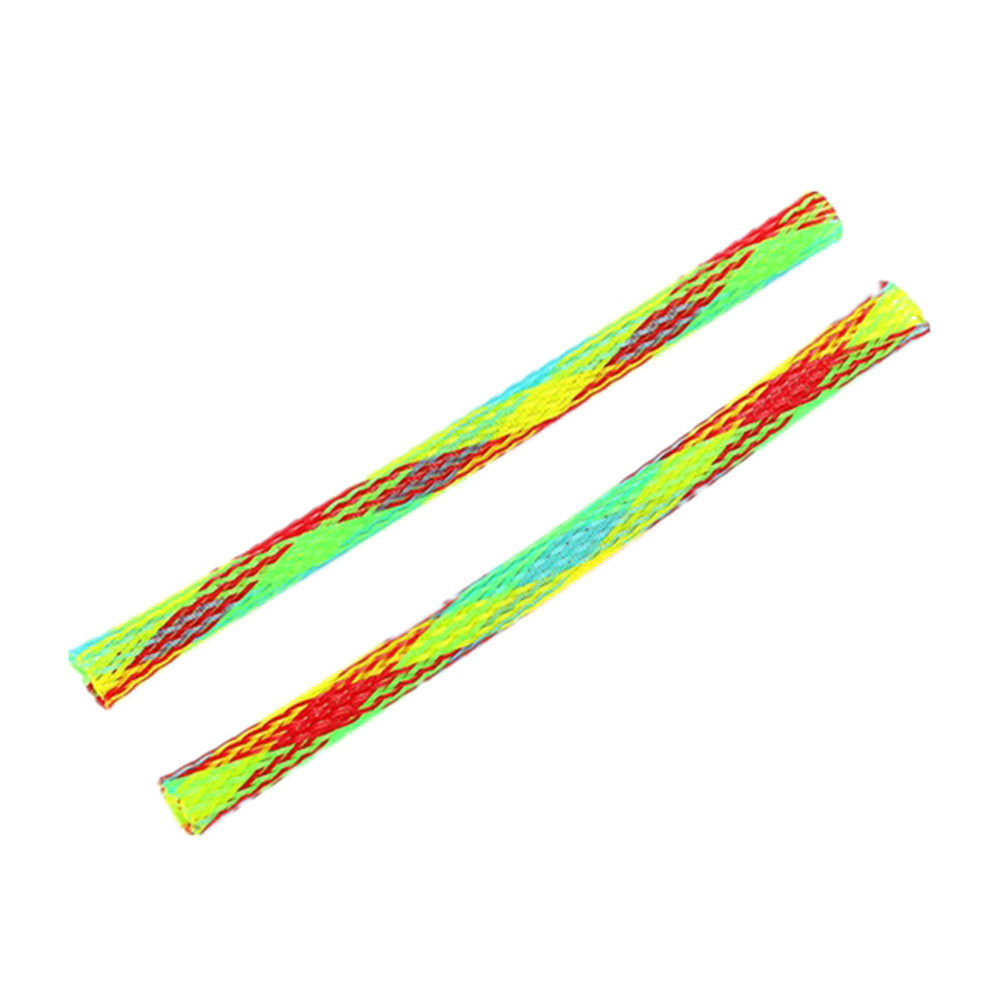 1~10PCS Cat Toy Colorful Spring Tube Cat Grinding Claws Nibbling Toy Telescopic Elastic Pet Dog Supplies Accessories Interesting