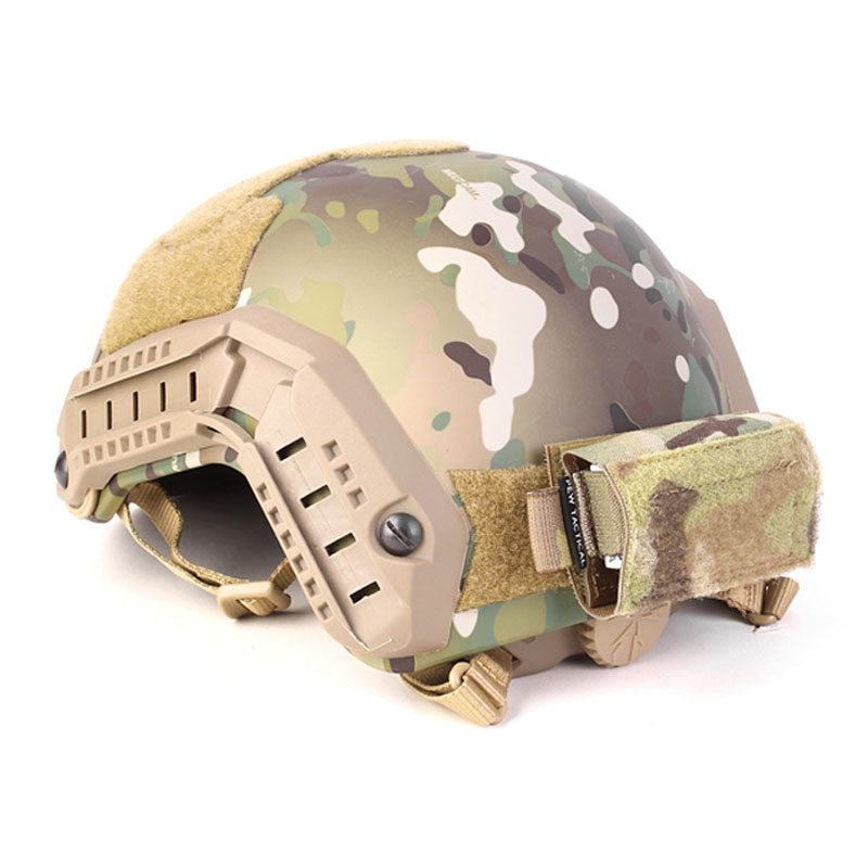 Tactical Helmet Battery Case Pouch AXL Battery Storage Bag for CR2 CAR123A 5 # Camouflage Outdoor