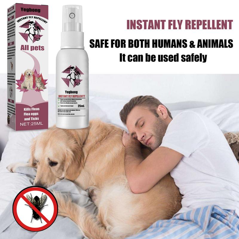 Pet Spray Natural Fleas And Ticks Dog Bedding Spray Fleas Treatments For Dogs And Home Fleas Killers Soothing Grooming Spray