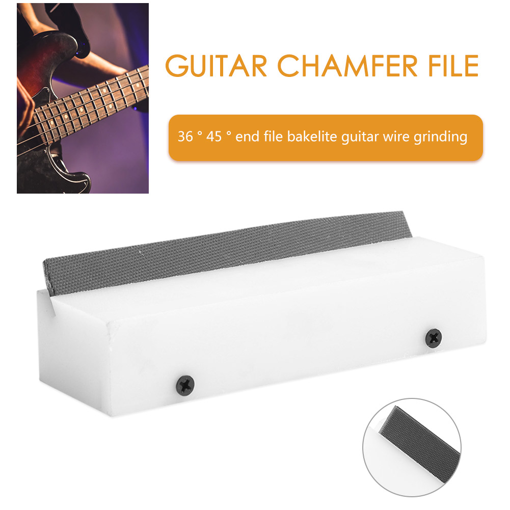 Guitar Fret End Bevel File Cutting Edge Beveling File 35 Degree Luthier Tools