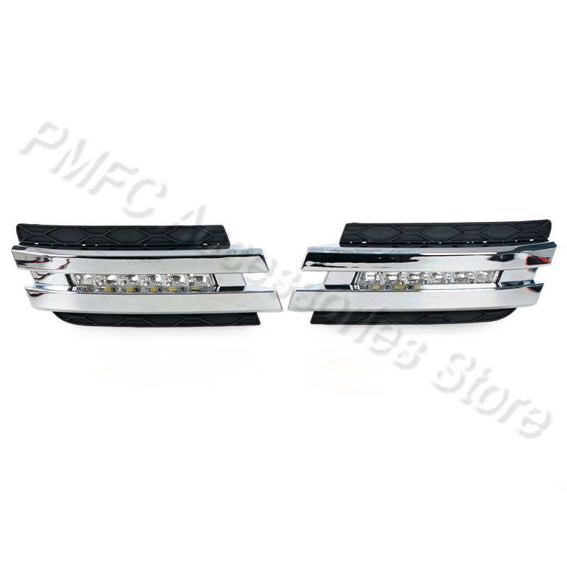 PMFC Front Left Right LED Daytime Running Light DRL No cables For Mercedes W164 X164 X204 ML350 ML450 GL450 A1649060251