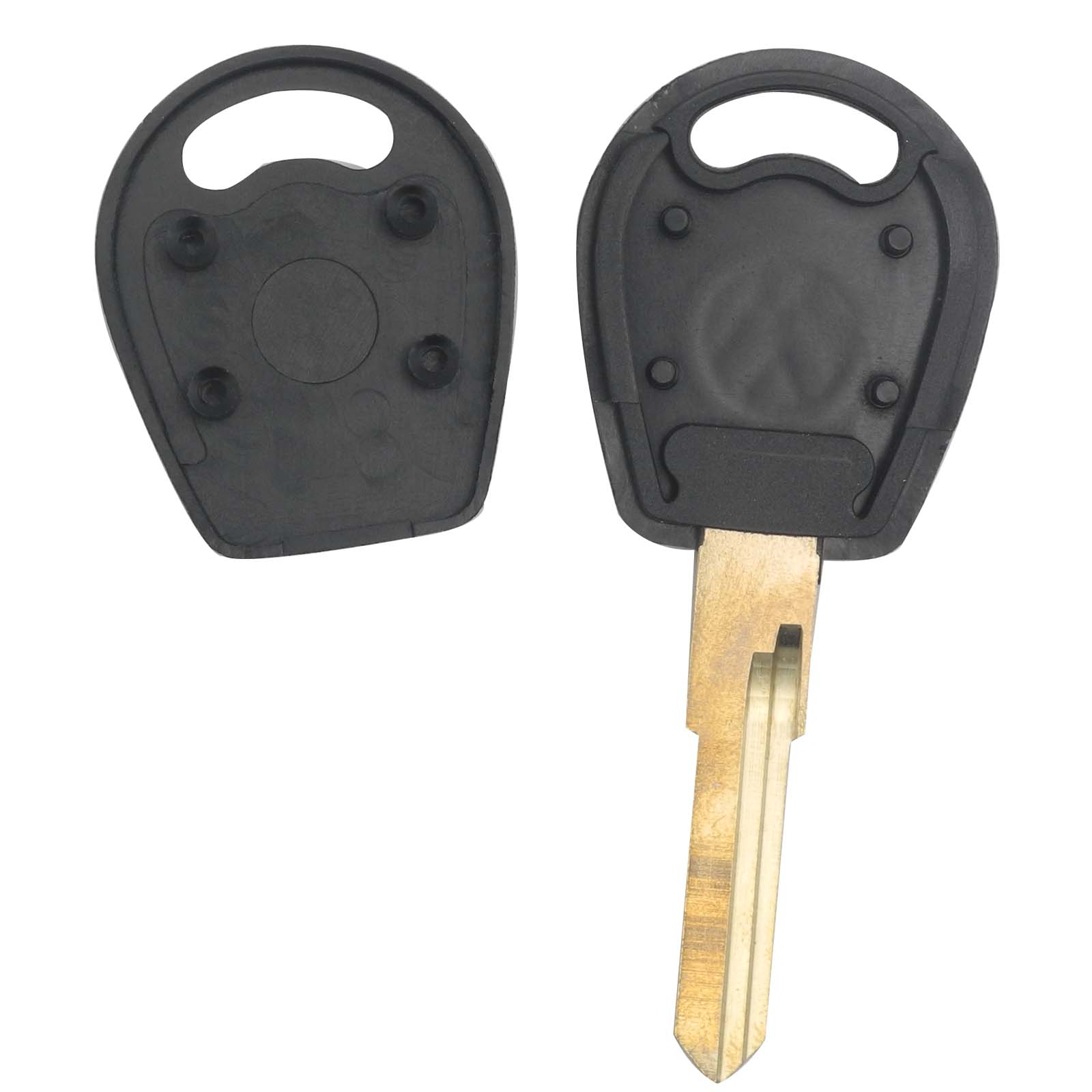 jingyuqin 10pcs Replacement Transponder Chip Remote Case Key Shell Fob For VW Volkswagen Golf POLO BORA PASSAT Jetta