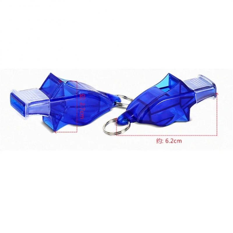 2PCS Professional Whistle Soccer Basketball Referee Whistle outdoor Sport High quality Sports Like Big Sound Whistle Seedless
