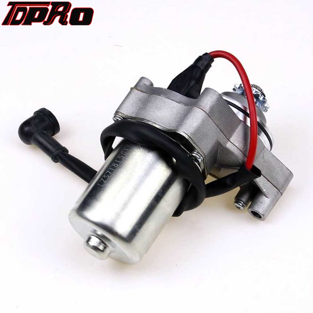 TDPRO Starter Motor Upper Engine 50cc 70cc 90cc 110cc 125cc ATV Quad Go Kart Dirt Bike Buggy Taotao