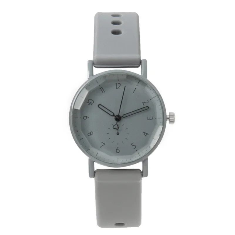Women Watch Fashion Silicone Strap Quartz Student Sports Wristwatch Relojes Para Mujer Drop Clock 240626