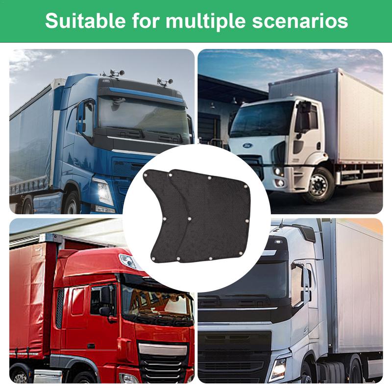 Auto Side Window Shade For Semi Truck Excellent Visibility Wide Usage Side Automotive Window Sunscreen Interior UV Protection