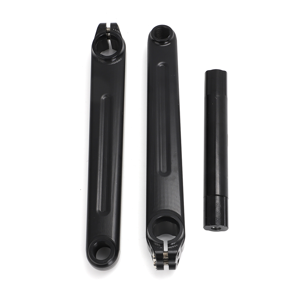 1pc Cranks BMX Crank Arms BMX 3-piece Cranks 175 mm Chrome Old School