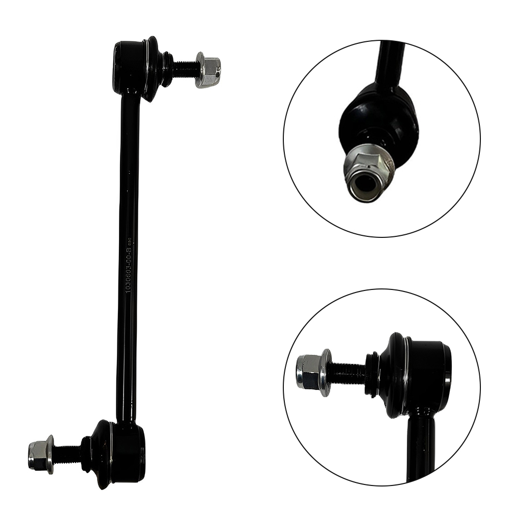 Bar Head Front Stabilizer Left/Right Replacement 1030603-00-B ABS Black Car Accessories Durable Easy Installation