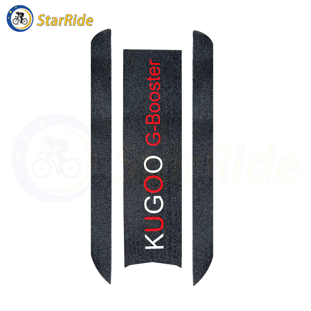 Original Foot Pad for KUGOO G-Booster Electric Scooter Parts Skateboard Non-slip Sandpaper Body Sticker Replacement Accessories