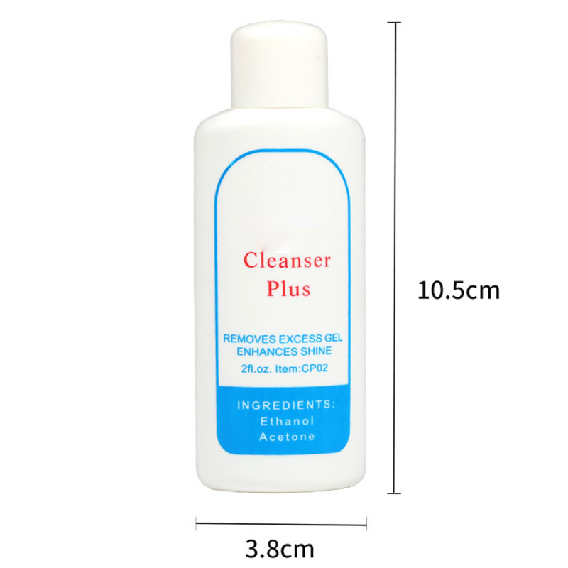 60ml Gel Nail Remover Enhances Shine Cleanser Gel Remover UV Cleanser Nail Liquid Clean Degreaser Nail Polish Remover