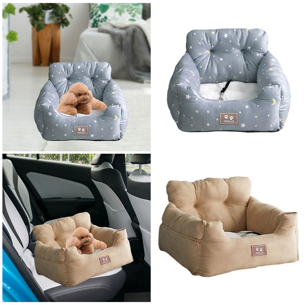 Adjustable Pet Car Carrier Bed Cushion Dog Car Seat for Trucks SUV Supplies