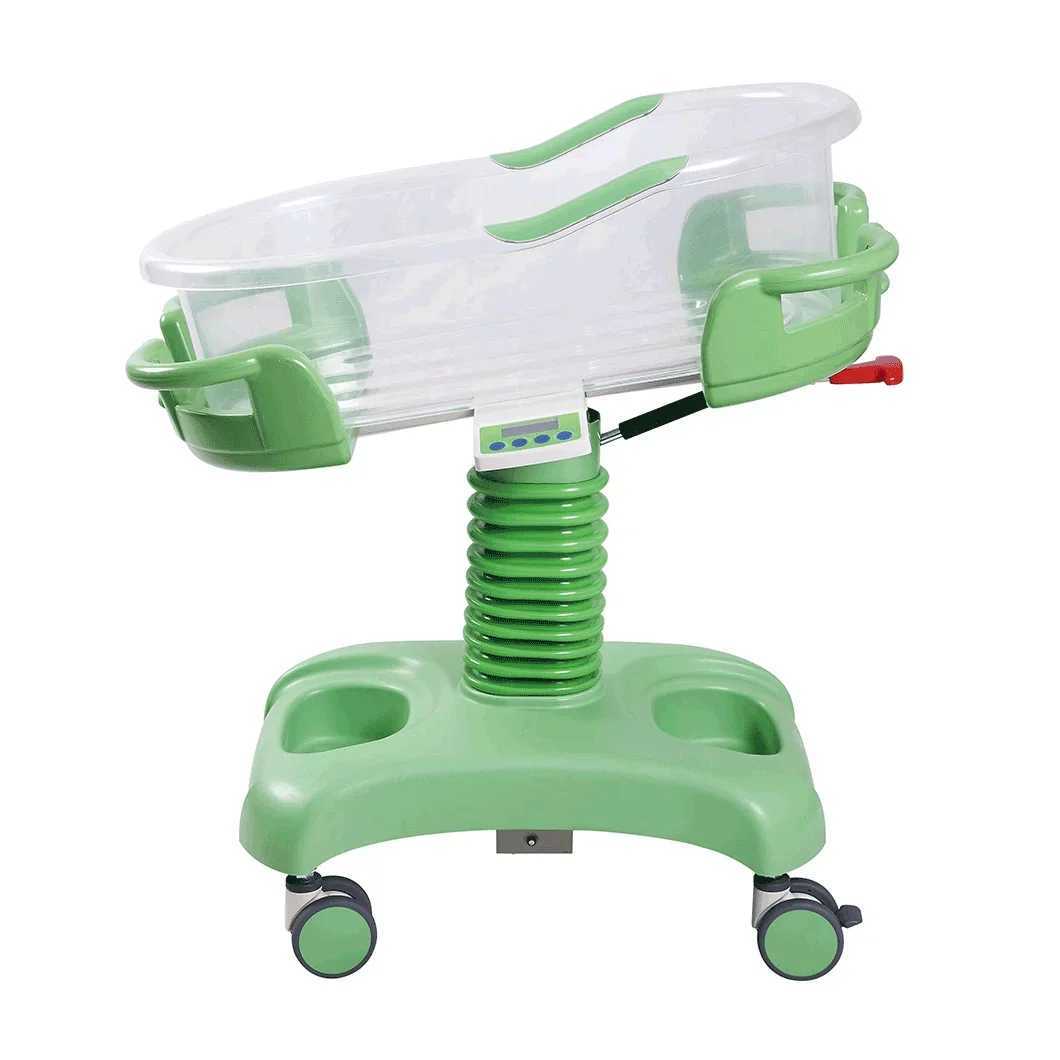 Baby Cribs Low Price Hospital Baby Cot Plastic Baby Crib Bassinet Height Adjustable Medical Baby Bed for Sale WX