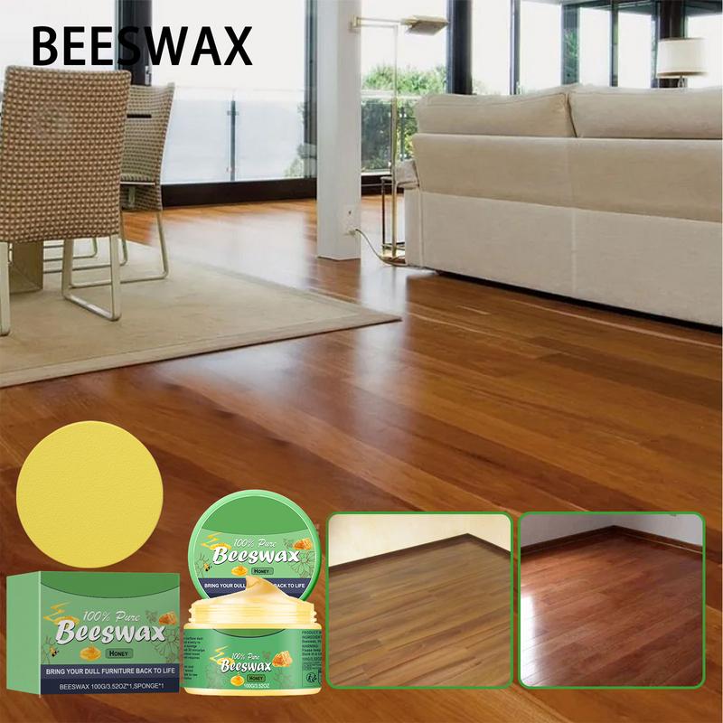 All-Natural Scentless Wood Finishing Wax, Ideal For Longevity of Hardwood Surfaces Premium Quality