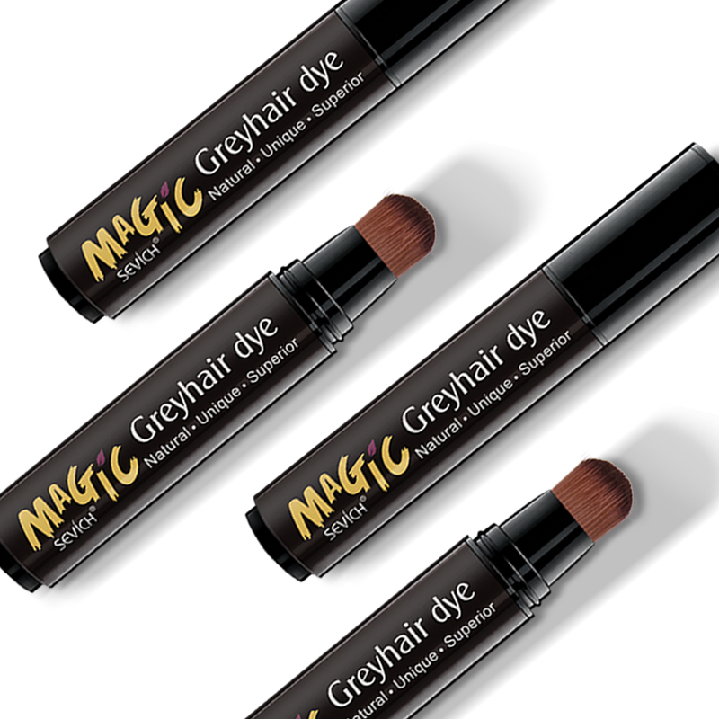 Sevich Temporary Hair Dye Pen Instant Hair Color Brush And Comb DIY Hair Color Wax Mascara Dye Cream 3 Color 12ml