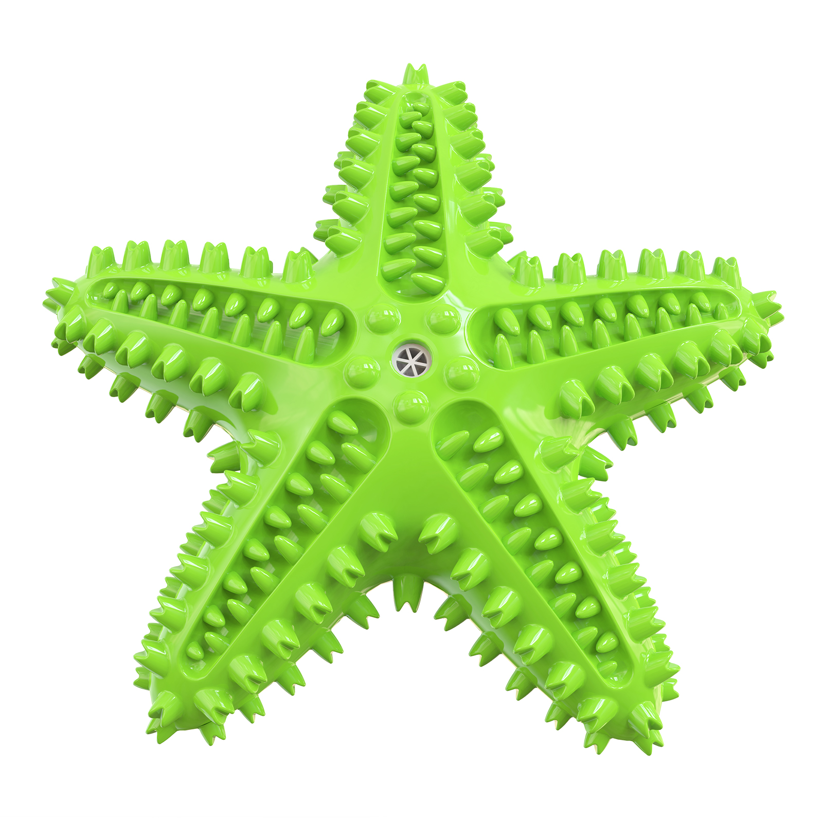 Factory Secure Sound Pet Toy Chew Toothbrush Starfish Teeth Cleaning Molar Dog Chew Squeaky Resistance Dog Toy