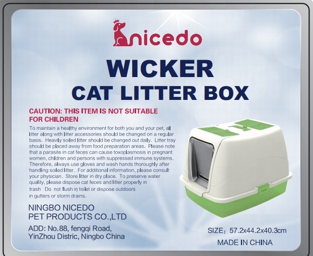 automatic self-cleaning cat litter box , cat cage trap, cat toilet training