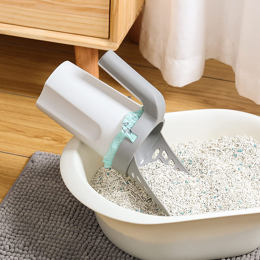 Cat Litter Shovel Self-cleaning Litter Box Scoop Kitty Scoop for Sandbox Kitty Litter Tray Shovel Poop Cats Supplies
