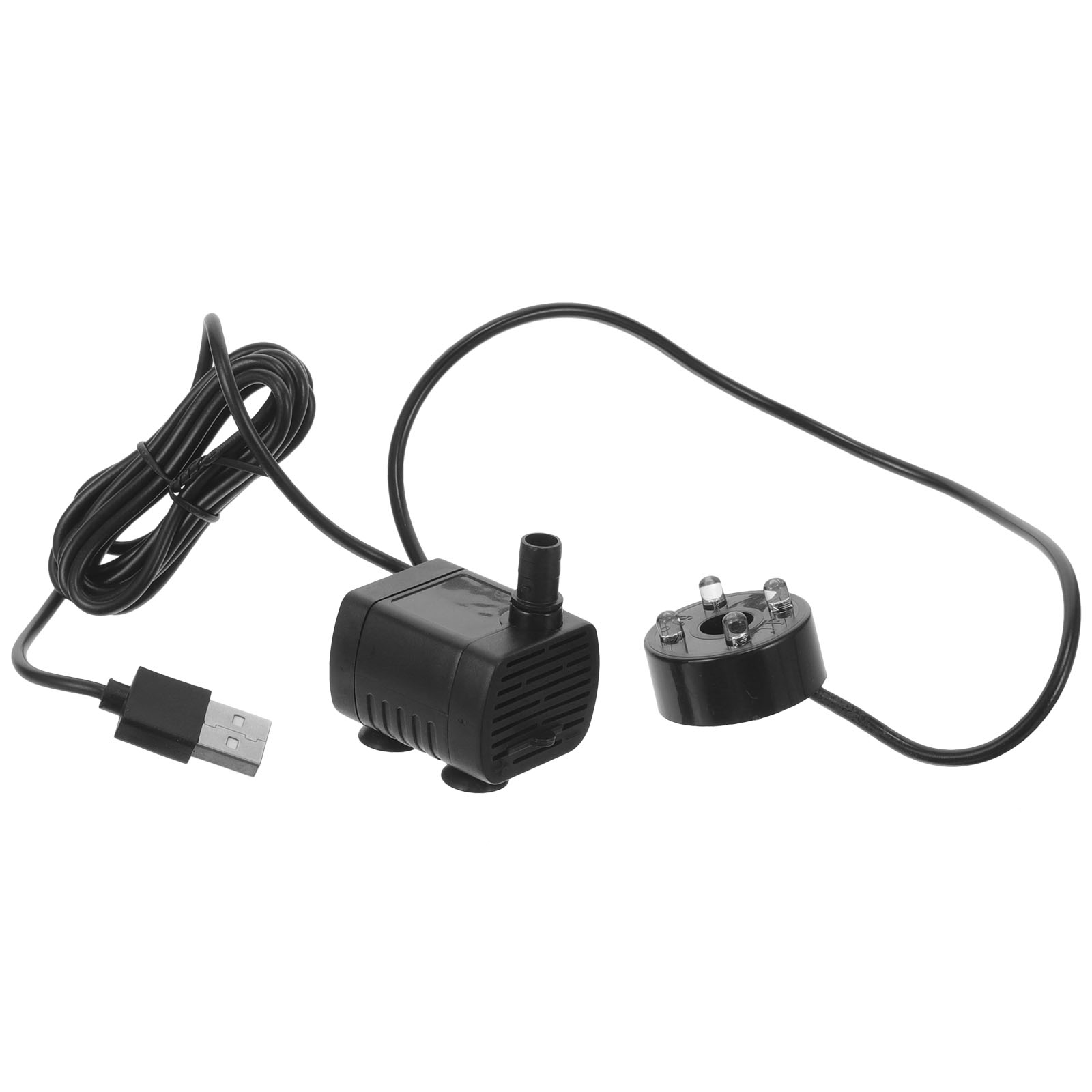 Mini Fish Tank Water Pump Small Fountain Submersible for Outdoor Plastic Pond Filter