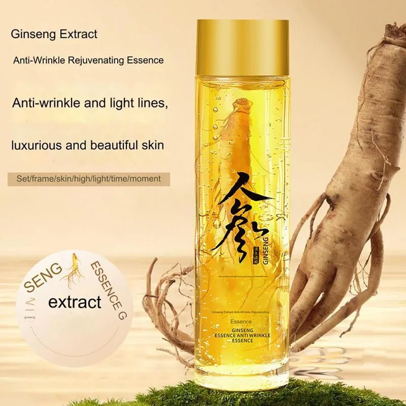 Ginseng Extract Liquid,Korean Red Ginseng Anti Aging,Moisturizer, Fighting Collagen Loss, Reduces Wrinkles, Improves Sagging