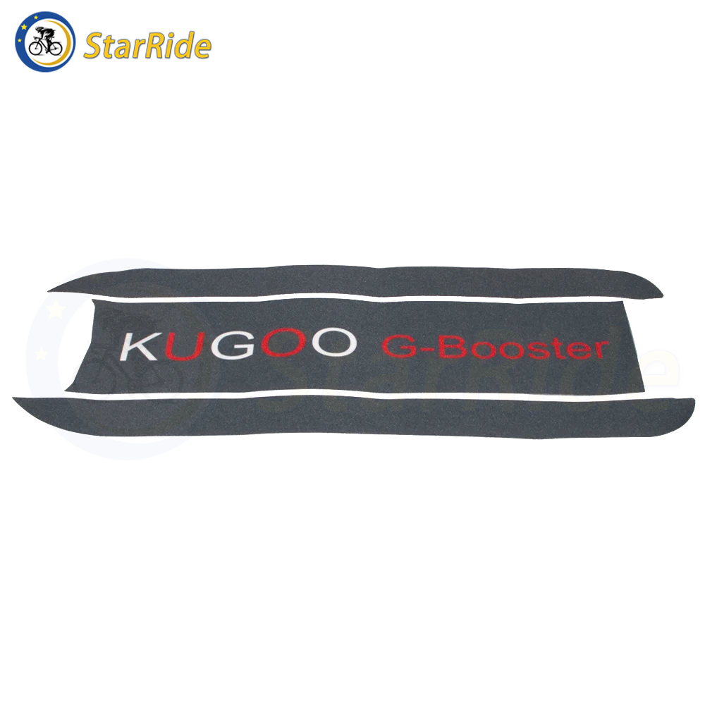 Original Foot Pad for KUGOO G-Booster Electric Scooter Parts Skateboard Non-slip Sandpaper Body Sticker Replacement Accessories
