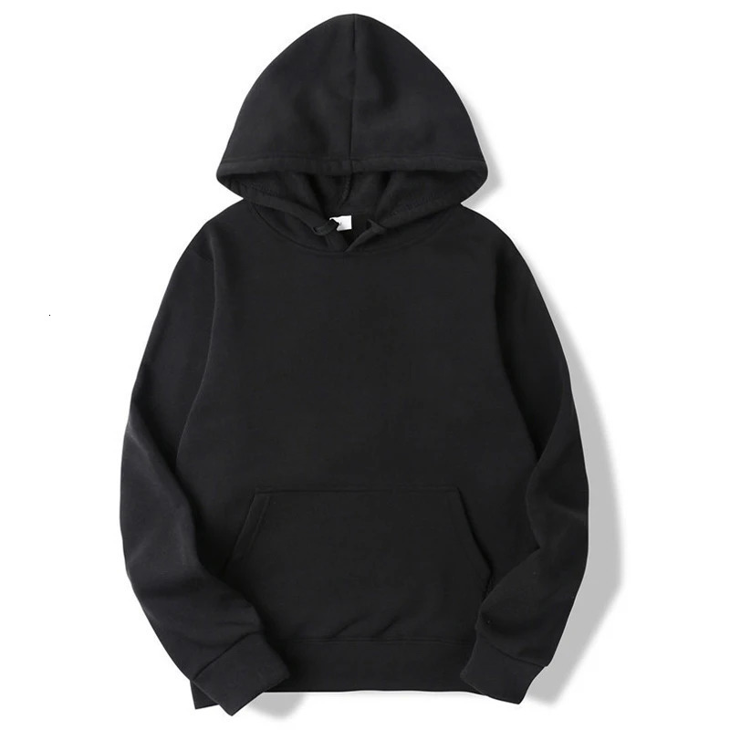 Plain Fleece Hoodies Unisex Wholesale Fashion Pullover Men Blank Hooded Sweatshirts For Sudaderas Con Capucha Hombre 240624