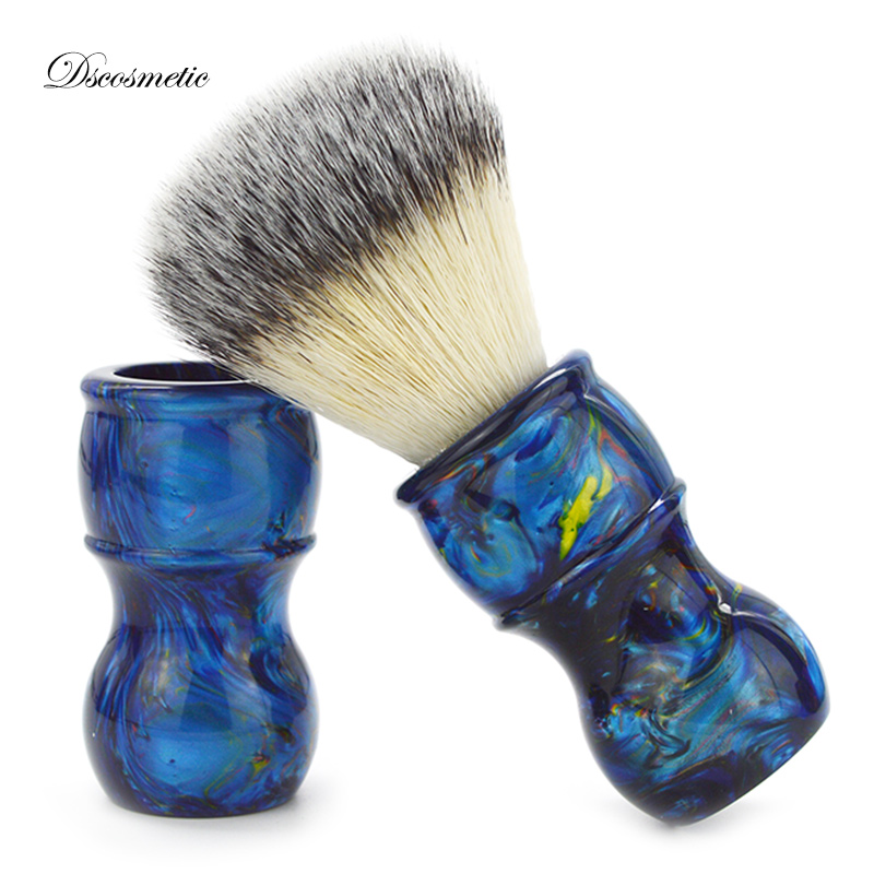 dscosmetic 26mm synthetic hair Galaxy resin handle shaving brush
