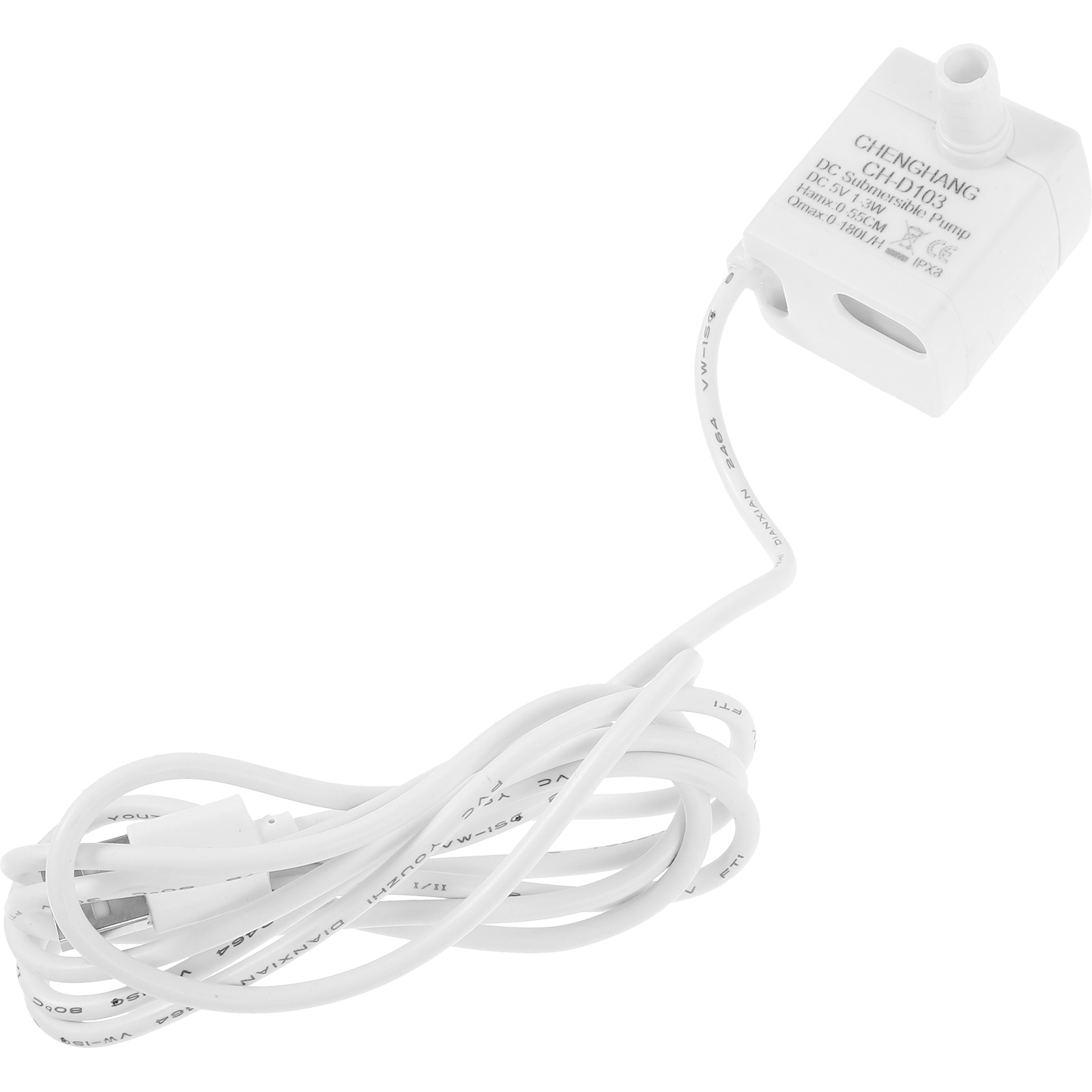 Water Pump Mini Submersible Electric Air Plastic Pet Pond Pumps for Outdoor Ponds