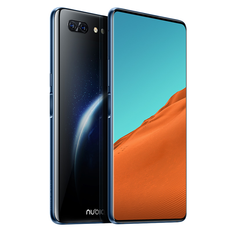 Original ZTE Nubia X 4G LTE Cell Phone 8GB RAM 128GB ROM Snapdragon 845 Octa Core 6.26" Full Screen 24.0MP OTG Full Touch Smart Mobile Phone