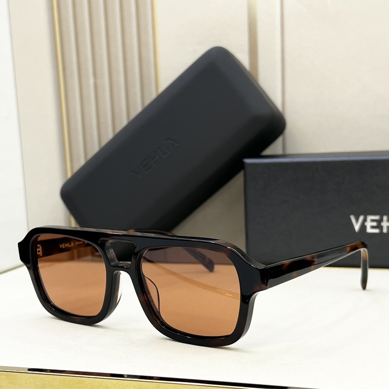 Top Quality VEHLA Sunglasses Designer Men Women Sun Glasses Super Star Driving Sunglass for Ladies Fashion Eyeglasses With Box DIXIE SIZE 53-17-140 Fr