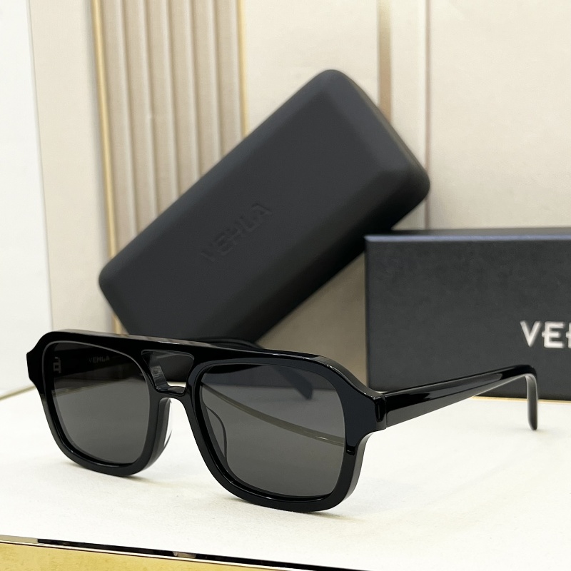 Top Quality VEHLA Sunglasses Designer Men Women Sun Glasses Super Star Driving Sunglass for Ladies Fashion Eyeglasses With Box DIXIE SIZE 53-17-140 Fr