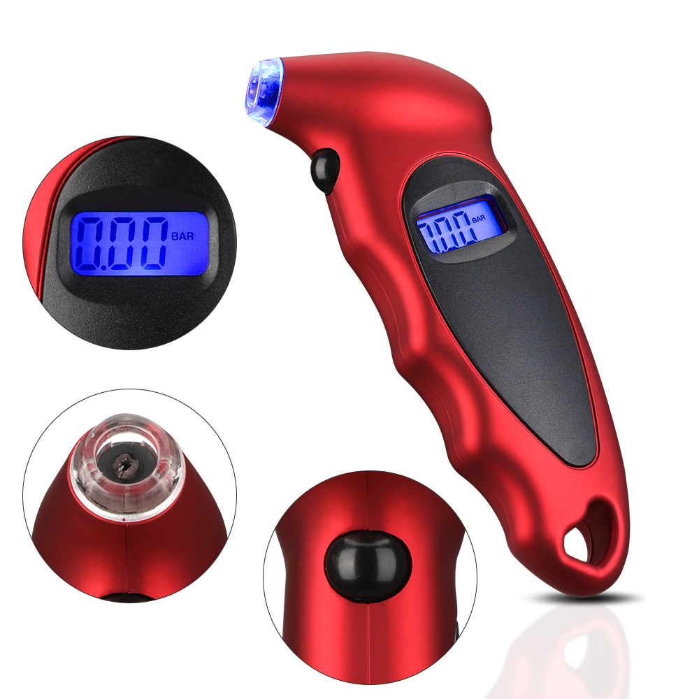 Digital Car Tire Tyre Air Pressure Gauge Meter LCD Display Manometer Car Tire Air Pressure LCD Display Auto Diagnostic Tools