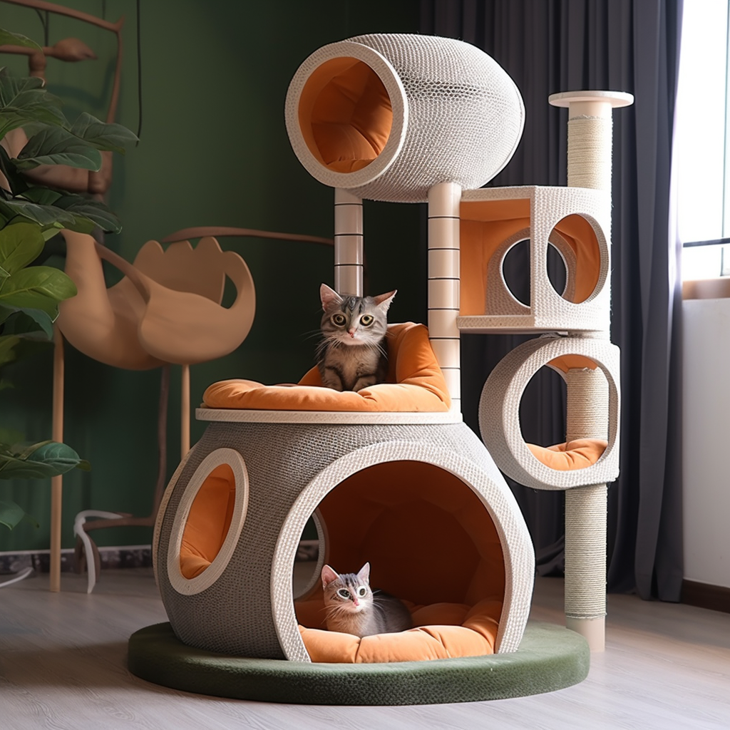 2024 new Cat Scratching Posts Unique pet supplies Animal cages