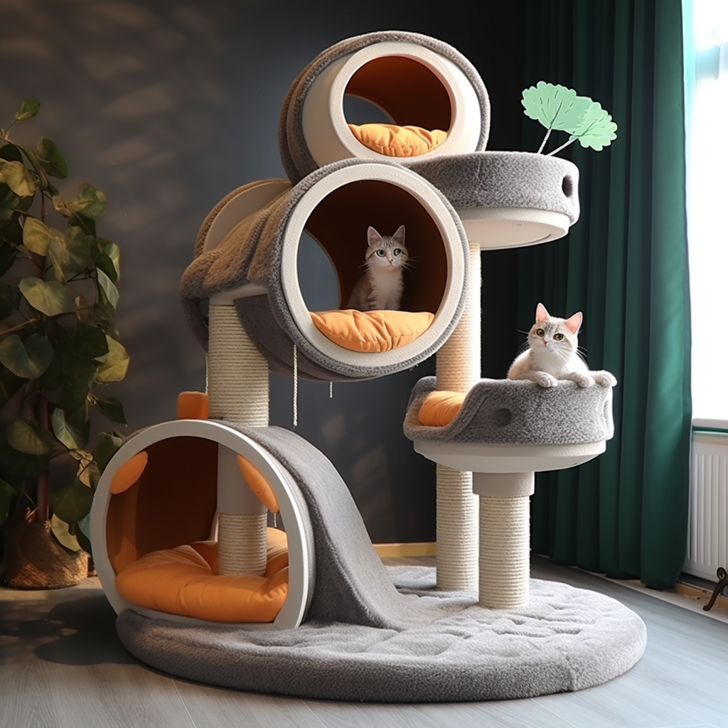 2024 new Cat Scratching Posts Unique pet supplies Animal cages