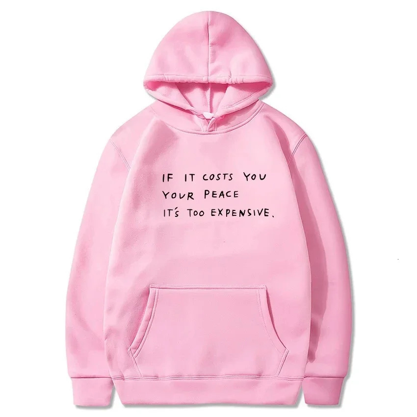 Happens Hoodie Women Hoody Sweatshirts Pullovers Quote Unisex Pure Aesthetic Cotton Top Jumper Hoodies 240627