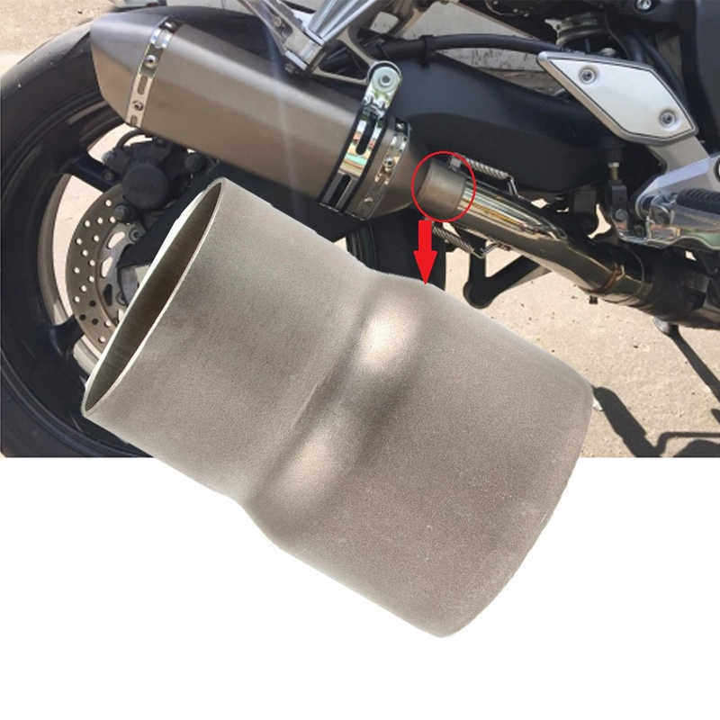 60mm 51mm Motorcycle Exhaust Pipe Muffler Interface Is Suitable