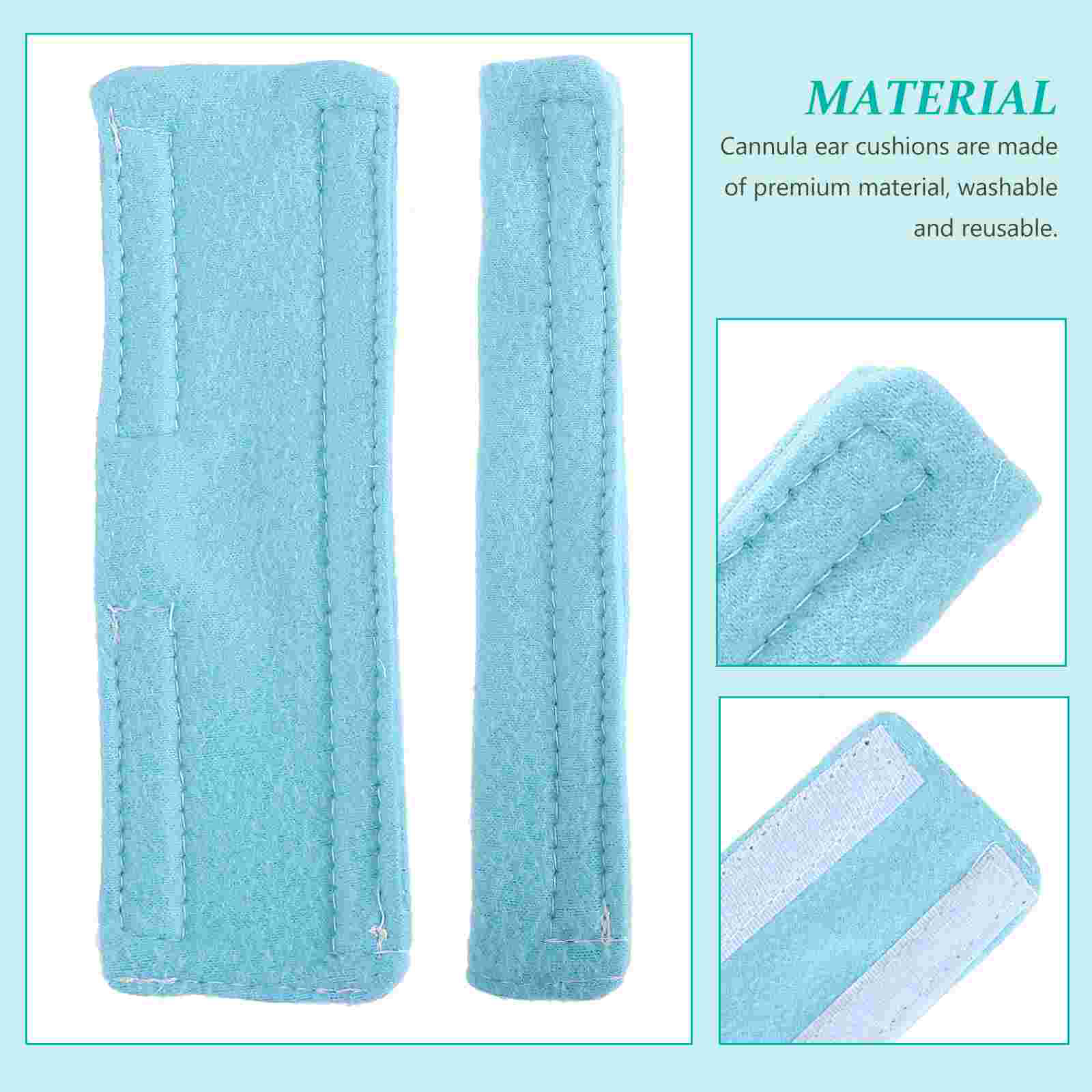 Cannula Ear Covers Ear Cushions for Oxygen Tubing Earloop Ear Protector Headgear Strap Cover Cannula Ear Support