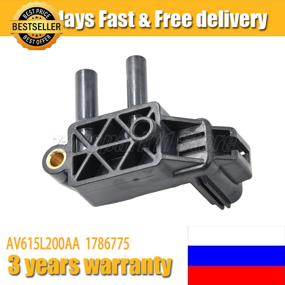 For Ford Focus C MAX GALAXY Kuga Mondeo VOLVO C30 S40 31319635 1786775 AV615L200AA AV615L200AB DPF Differential Pressure Sensor