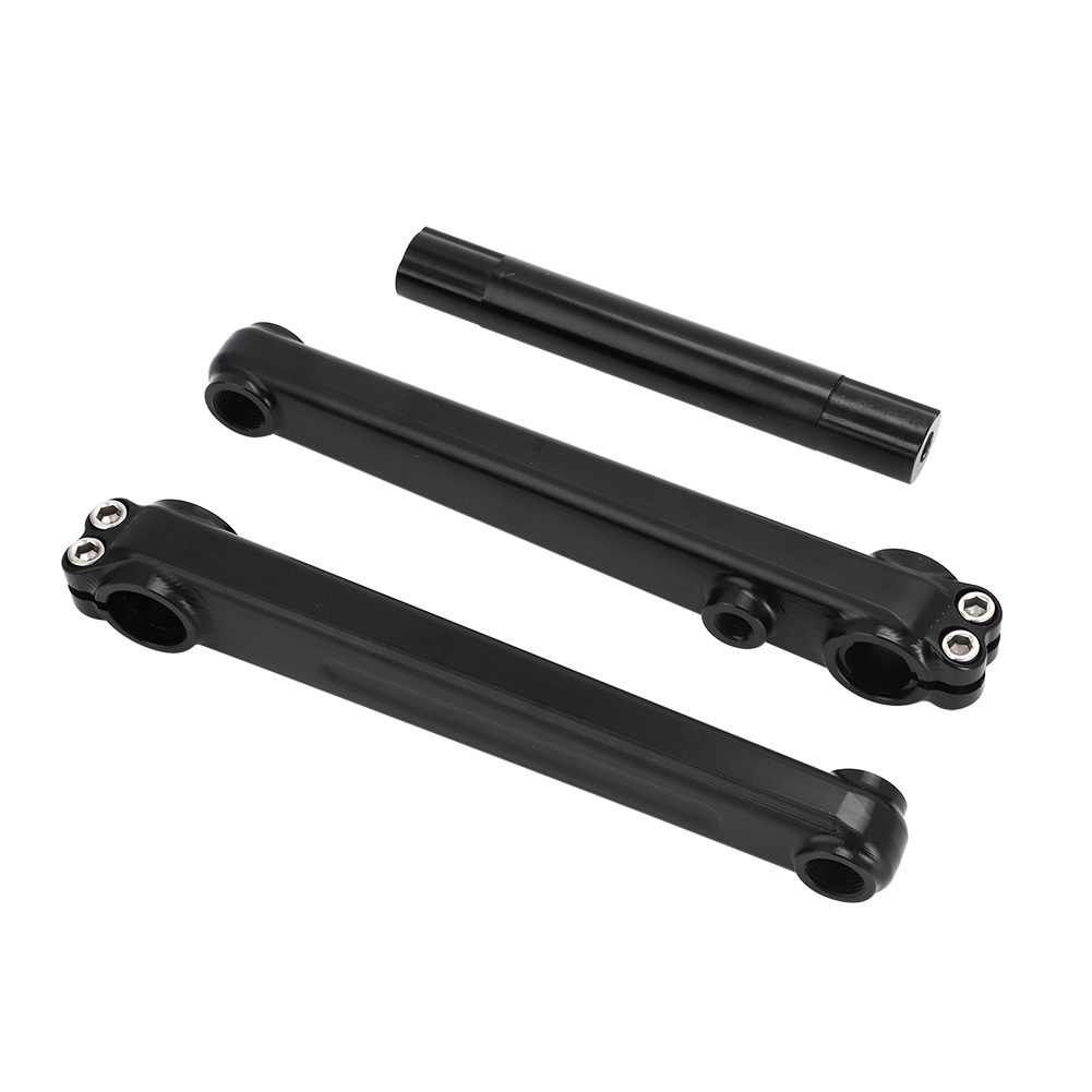 1pc Cranks BMX Crank Arms BMX 3-piece Cranks 175 mm Chrome Old School