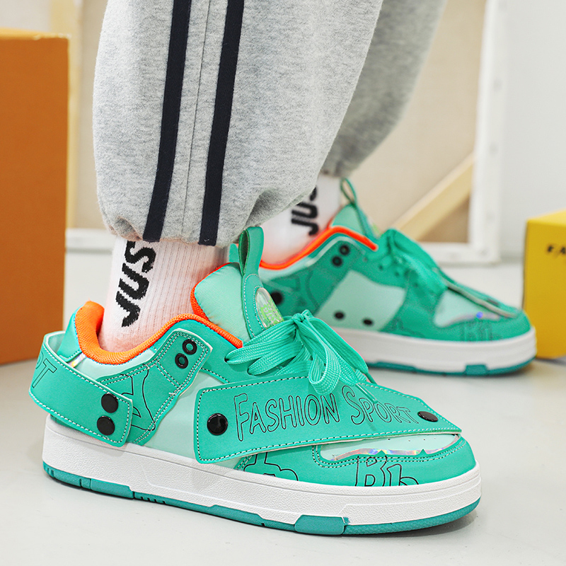2024 Mens Brand Running Shoes Street Hiphop Skateboard Shoes Chunky Comfy Soft Casual Sneakers Men Tenis Masculino Footwear Male
