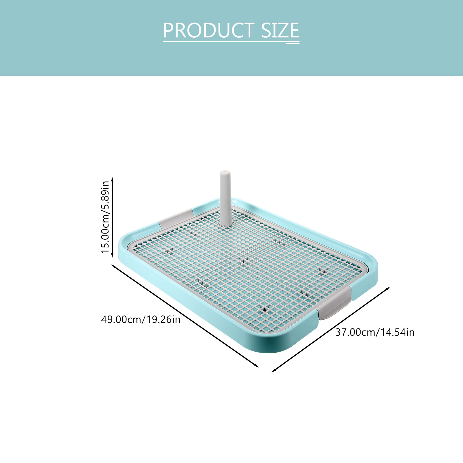 Mesh Dog Toilet Self Cleaning Litterbox Household Puppy Toilet Toilet Training Anti-Slide Puppy Potty Tray for Small Dogs Cats