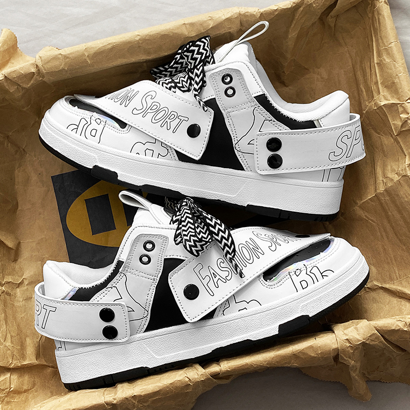 2024 Mens Brand Running Shoes Street Hiphop Skateboard Shoes Chunky Comfy Soft Casual Sneakers Men Tenis Masculino Footwear Male